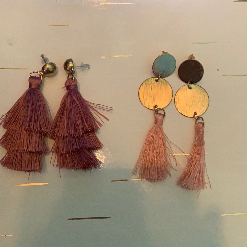 Set of earrings